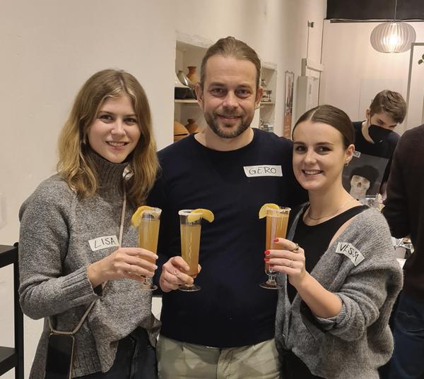 Gero Wenderholm mit Lisa-Vanessa